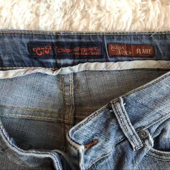 C7P Laguna Beach Flare Size 7 Medium Wash EUC - Picture 5 of 8